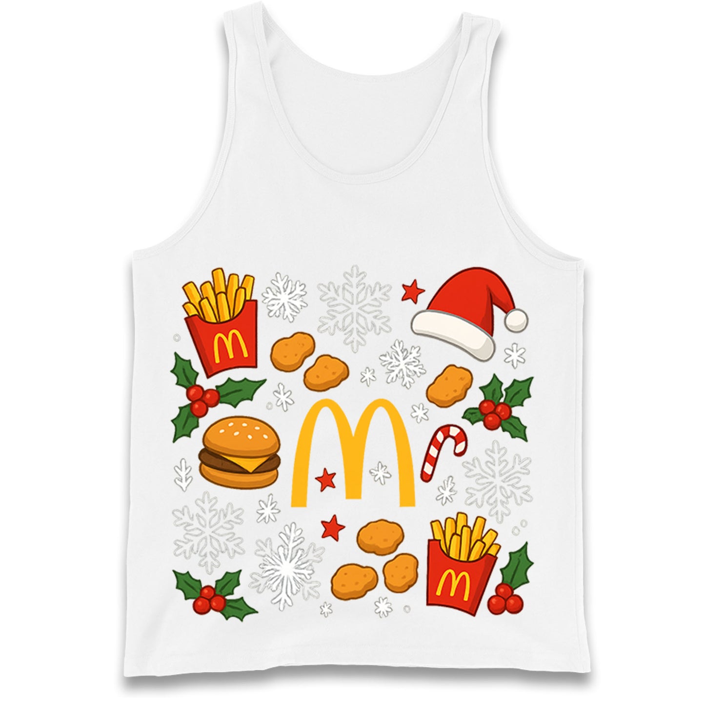 McDonalds Christmas Tank Top