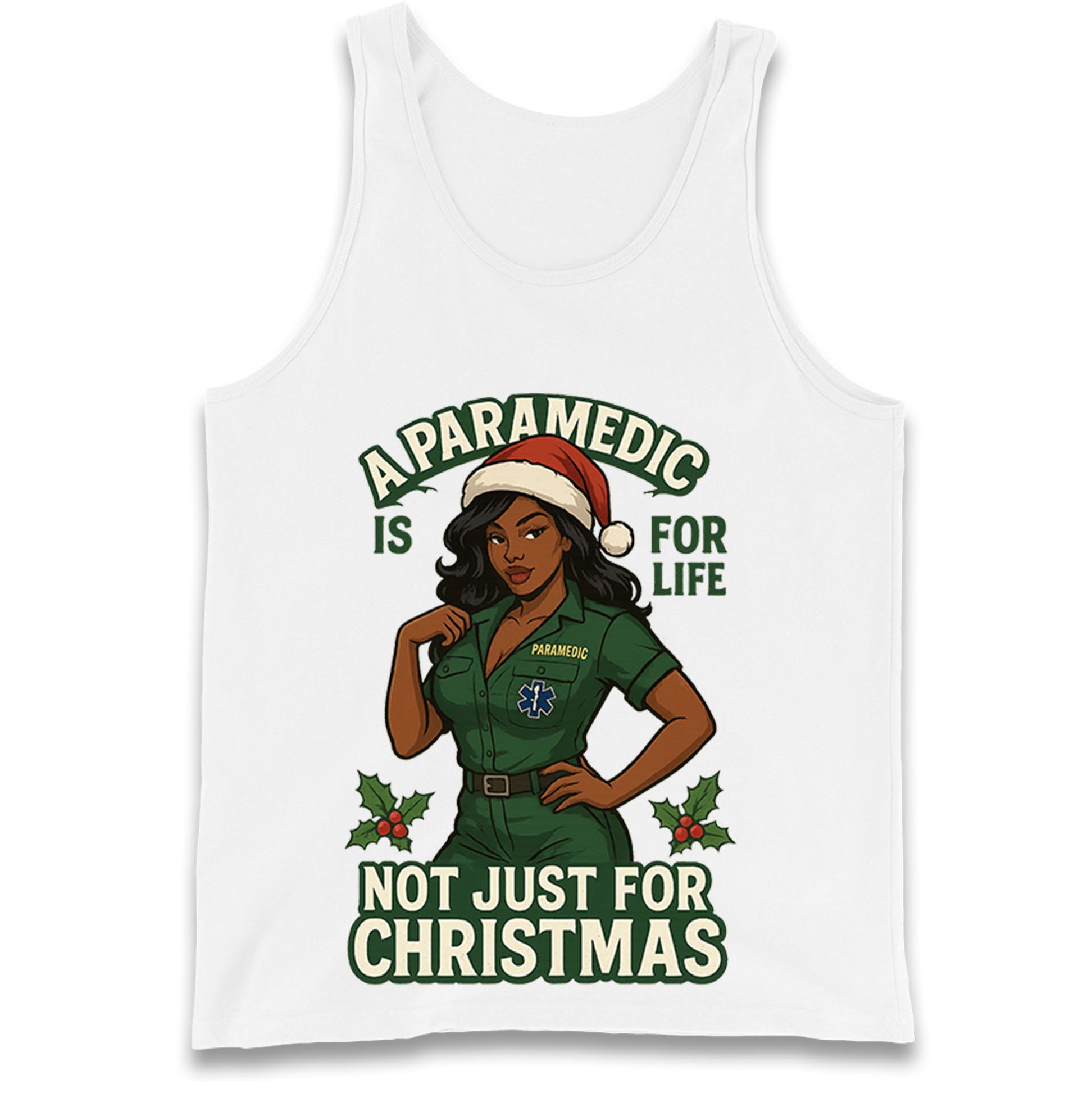 Paramedic Xmas Tank Top