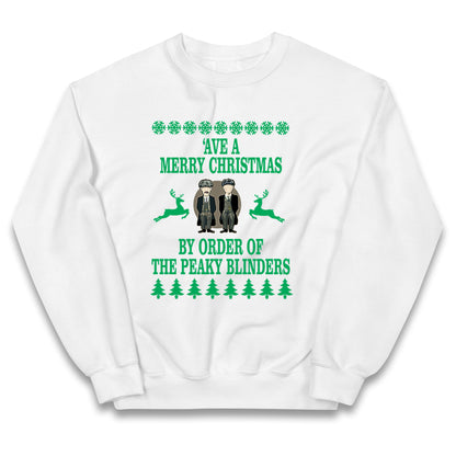 Peaky Blinders Christmas Kids Jumper