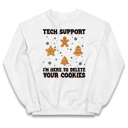 Delete Cookies Kids Jumper
