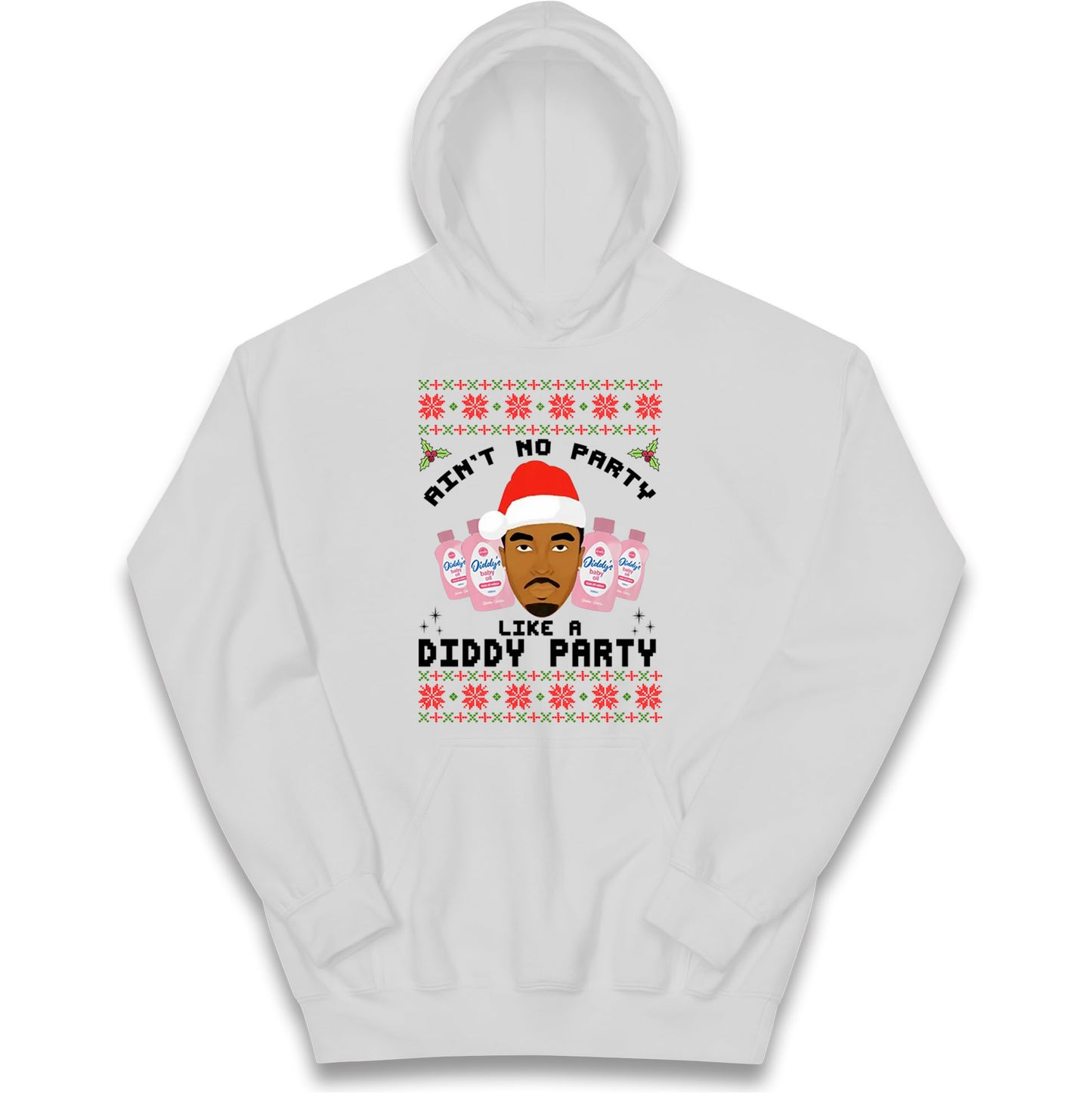 Diddy Christmas Kids Hoodie