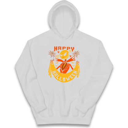 Jack Skellington Happy Halloween Kids Hoodie