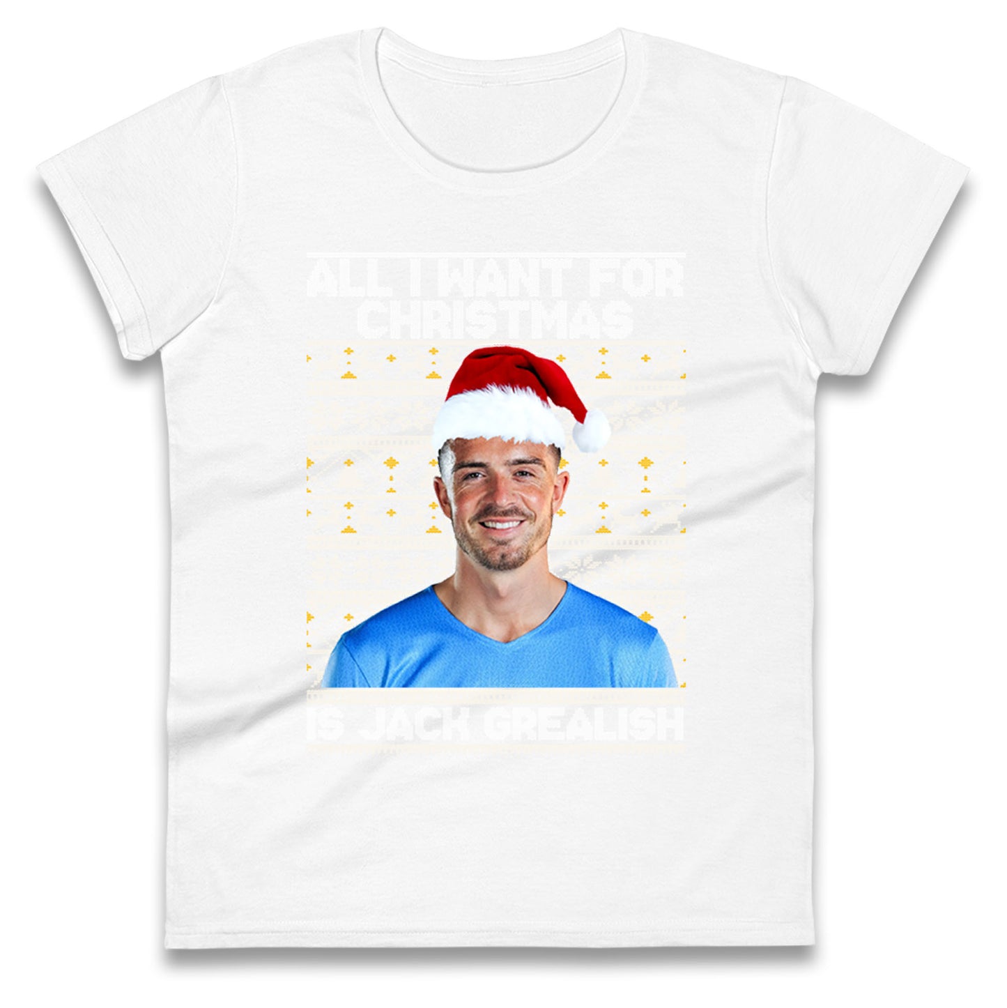 jack grealish christmas womens t shirt