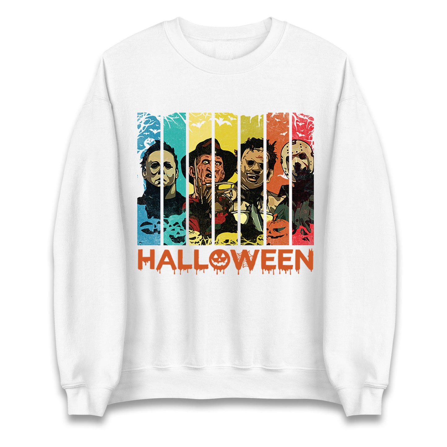 Vintage Villains Halloween Unisex Sweatshirt