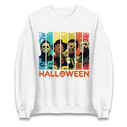 Vintage Villains Halloween Unisex Sweatshirt