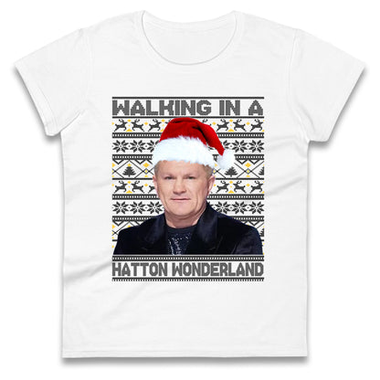 Ricky Hatton Christmas Ladies T Shirt