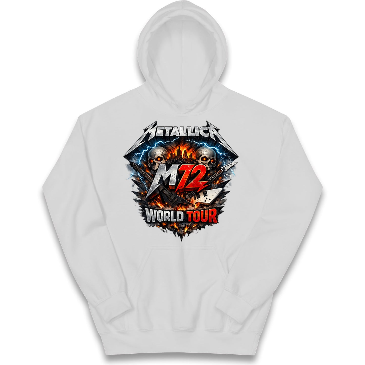 Metallica M72 World Tour Kids Hoodie