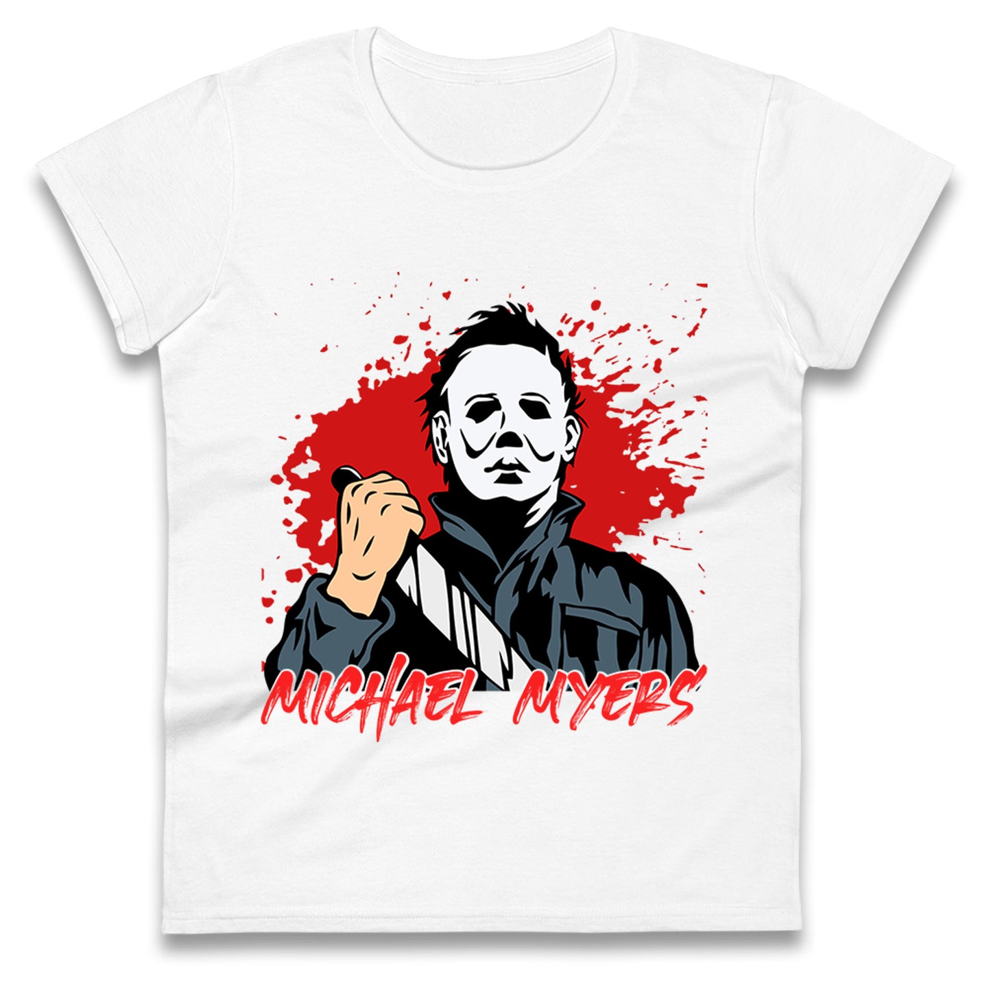Michael Myers Horror Halloween Womens t shirt
