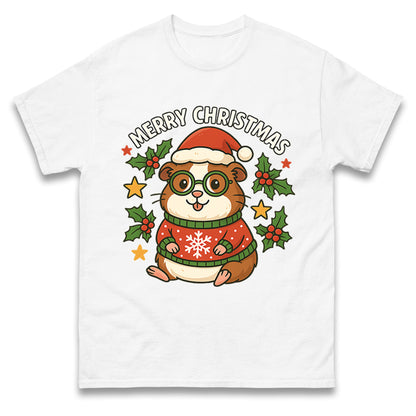 Guinea Pig Christmas T Shirt
