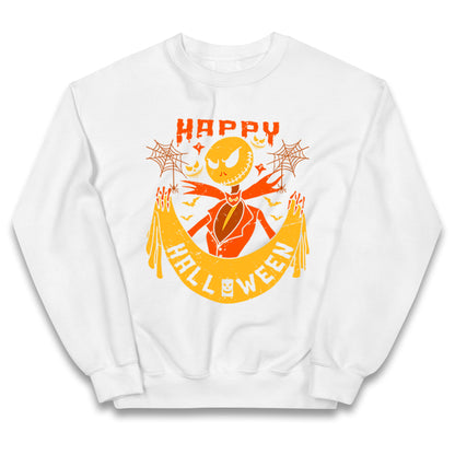 Jack Skellington Happy Halloween Kids Jumper