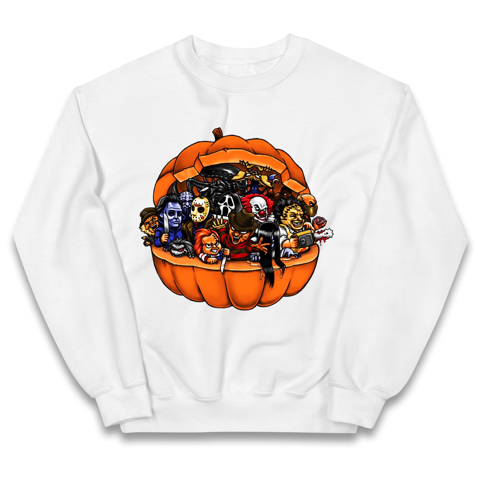 Super Villains Horror Friends Halloween Jumper