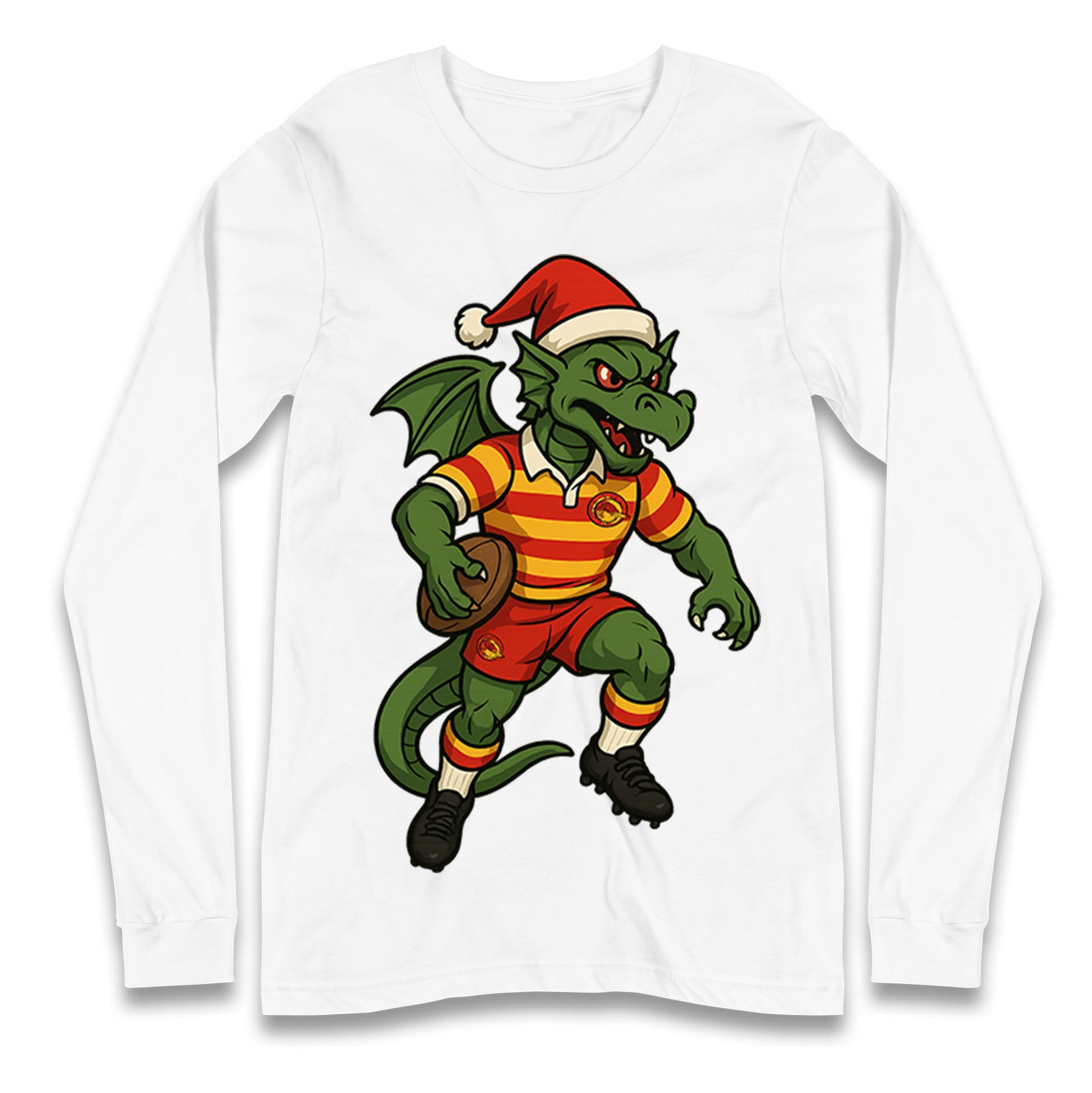 Catalans Dragons Christmas Longsleeve T Shirt