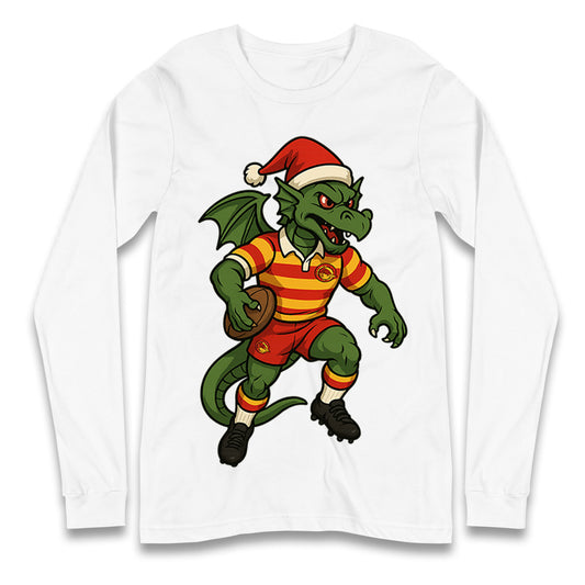 Catalans Dragons Christmas Longsleeve T Shirt