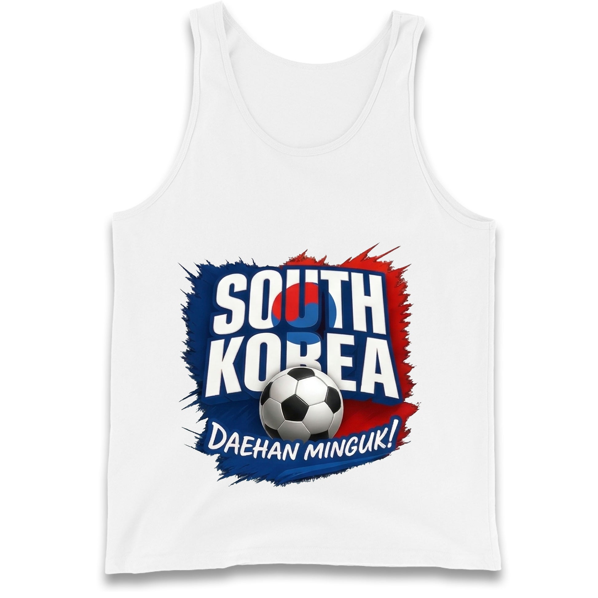 South Korea Football Tank Top