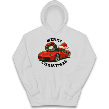 Ferrari Christmas Kids Hoodie