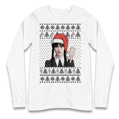 Wedensday Christmas Longsleeve T Shirt