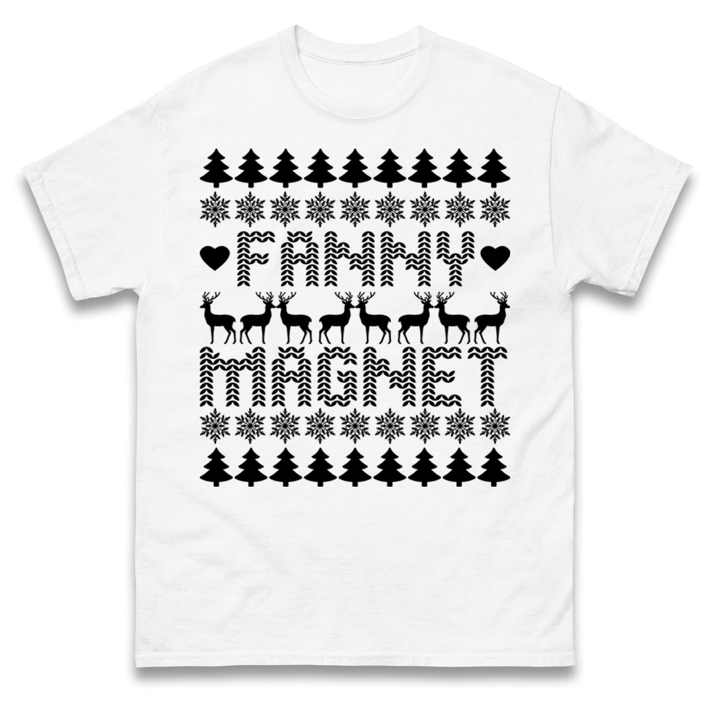 Fanny Magnet Christmas T Shirt
