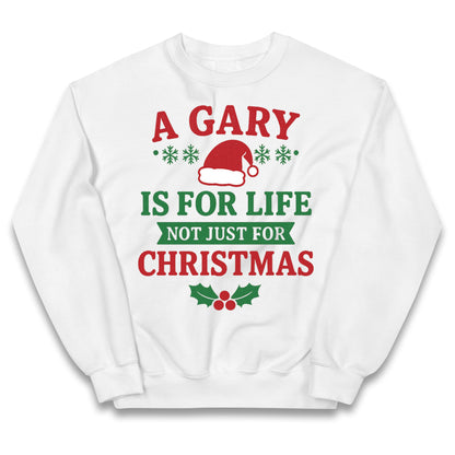 Gary Name Kids Jumper