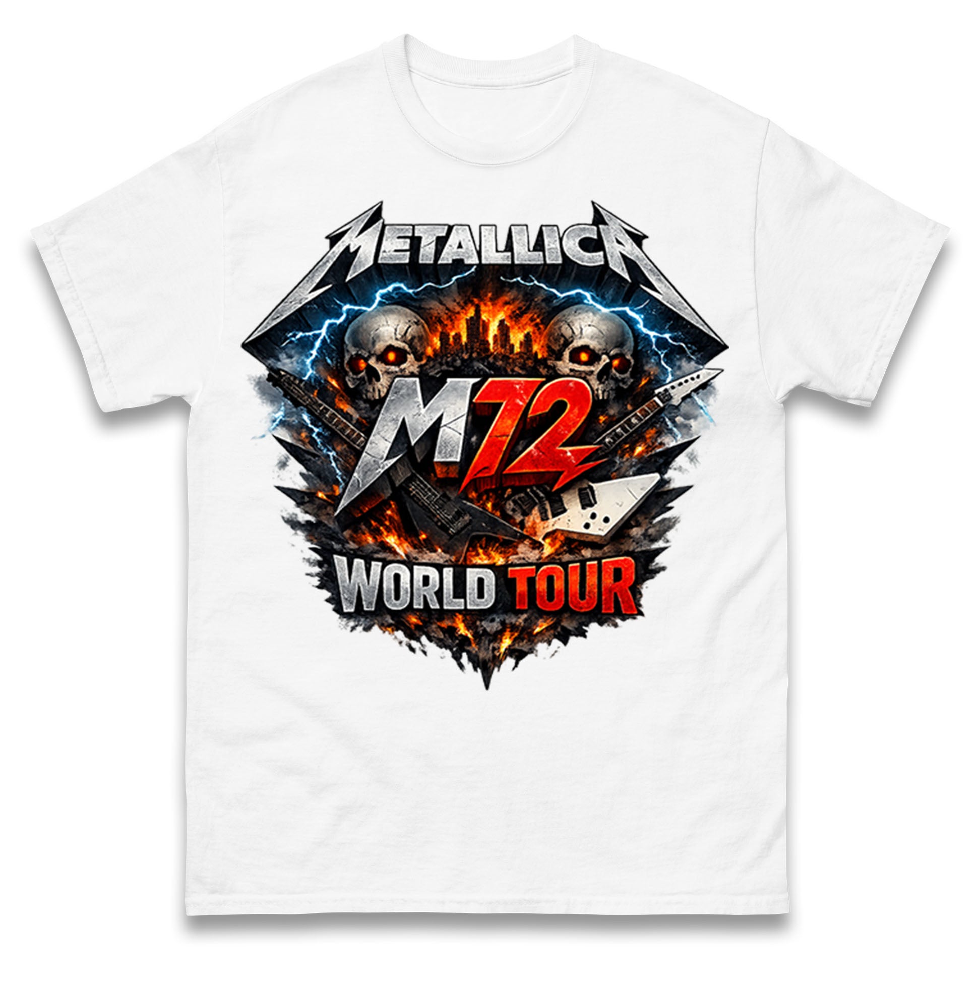 Metallica M72 World Tour T Shirt