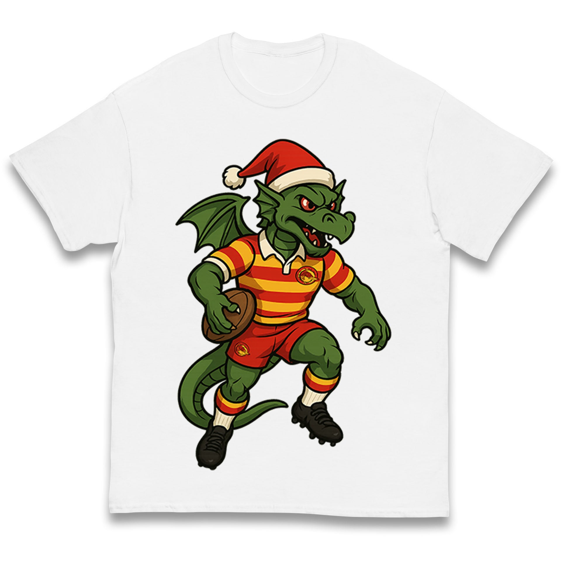 Catalans Dragons Christmas Kids T Shirt