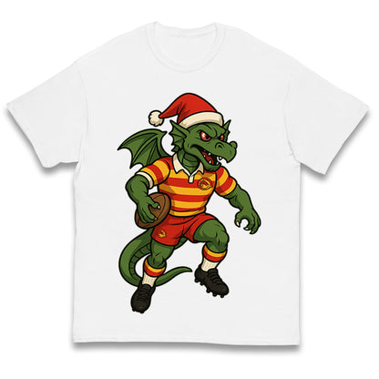 Catalans Dragons Christmas Kids T Shirt