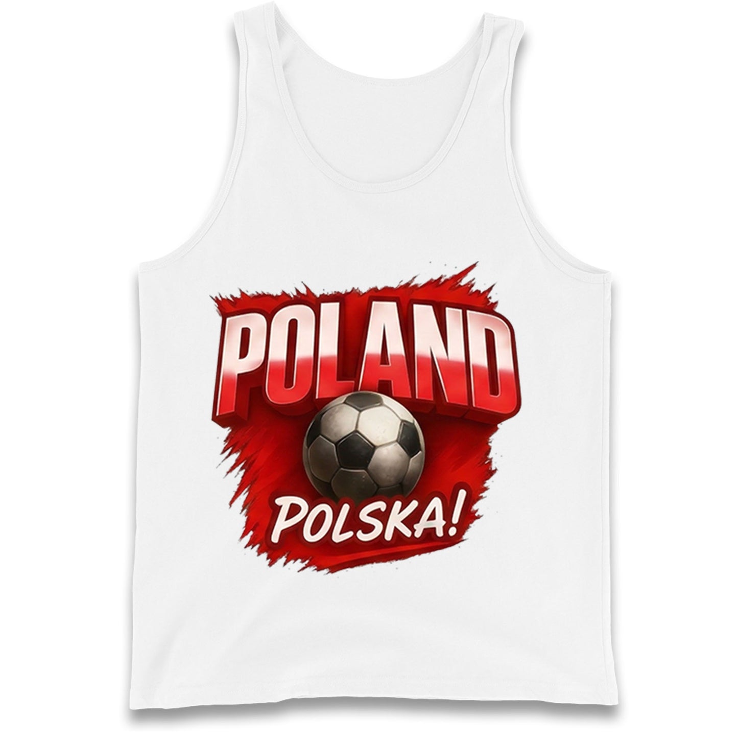 Poland Retro World Cup Tank Top