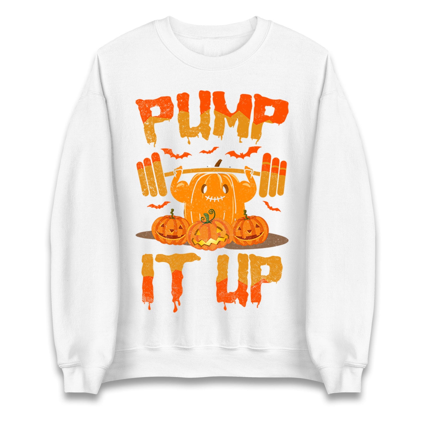 Halloween Fitness Pumpkin Sweatshirt
