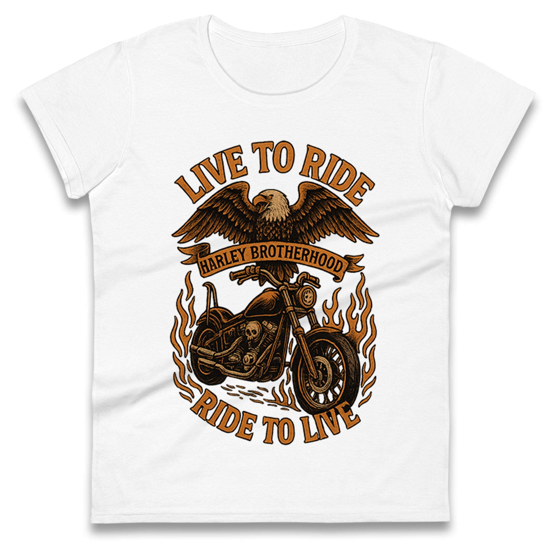 Harley Brotherhood Ladies T Shirt