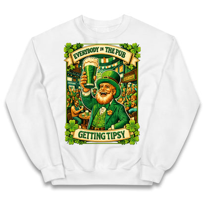 Everybody In The Pub Getting Tipsy Kids Jumper
