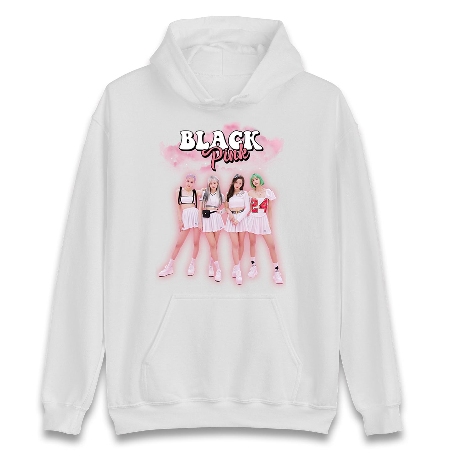 Blackpink K Pop Idol Band Hoodie