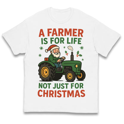 Farmer Christmas Kids T Shirt