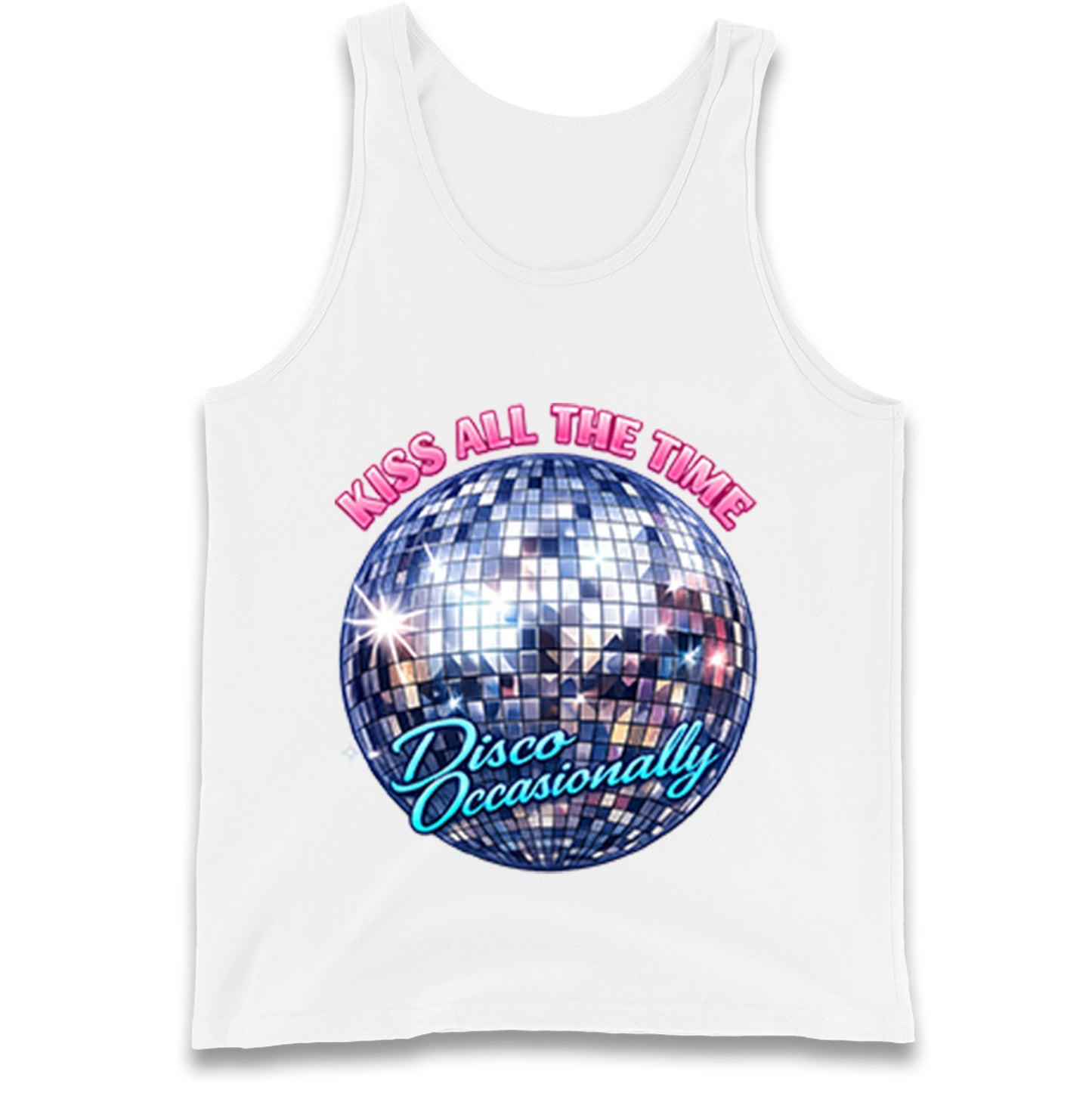 Kiss All The Time Disco Occasionally Tank Top
