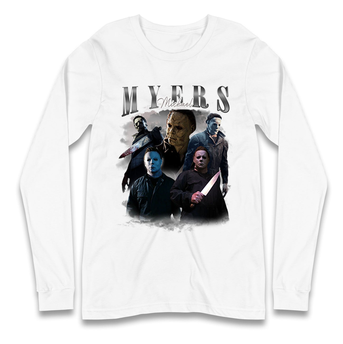 Michael Myers Serial Killer Halloween Bootleg Long Sleeve T Shirt
