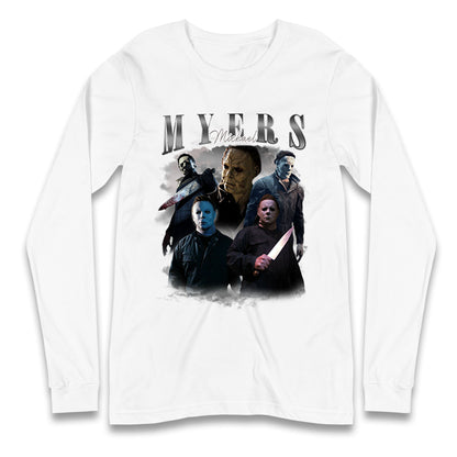 Michael Myers Serial Killer Halloween Bootleg Long Sleeve T Shirt
