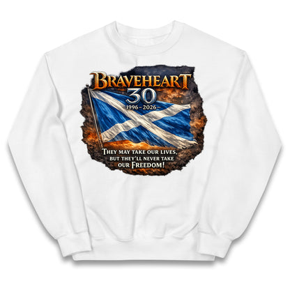 Braveheart 30th Anniversary Kids Jumper