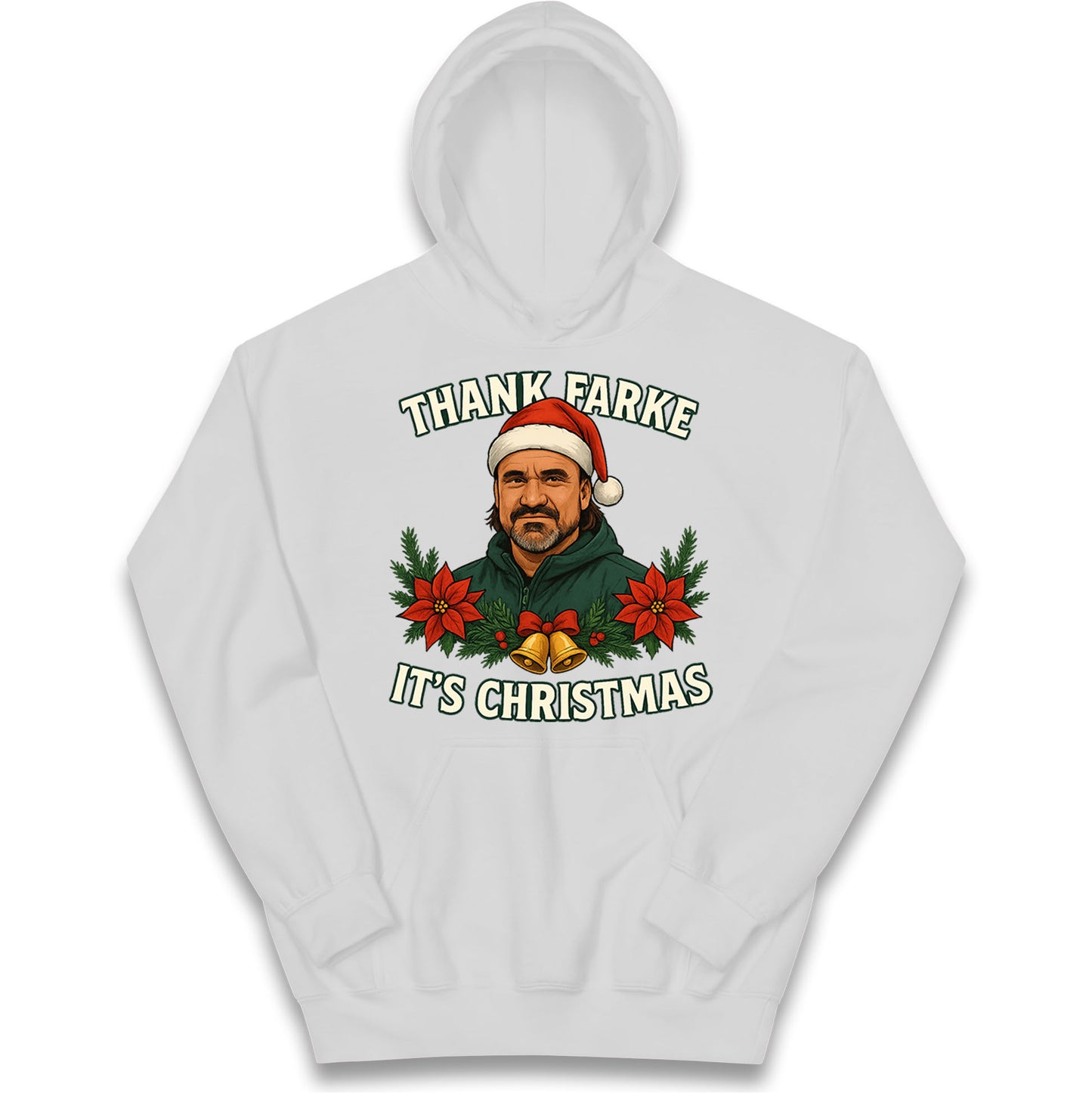 Leeds Utd Christmas Kids Hoodie