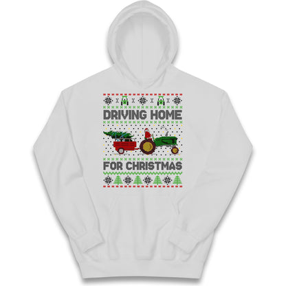 John Deere Christmas Kids Hoodie