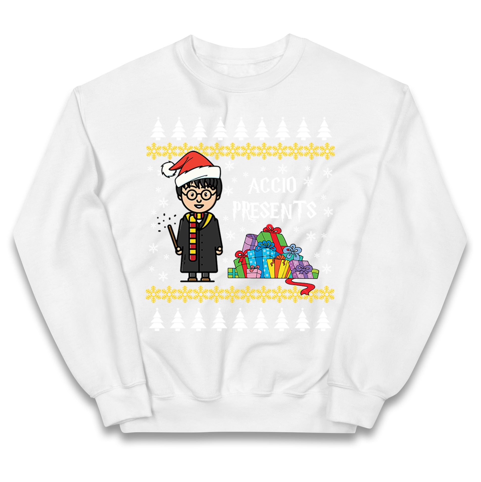 harry potter accio presents jumper