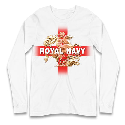 Royal Navy St George and The Dragon Long Sleeve T Shirt