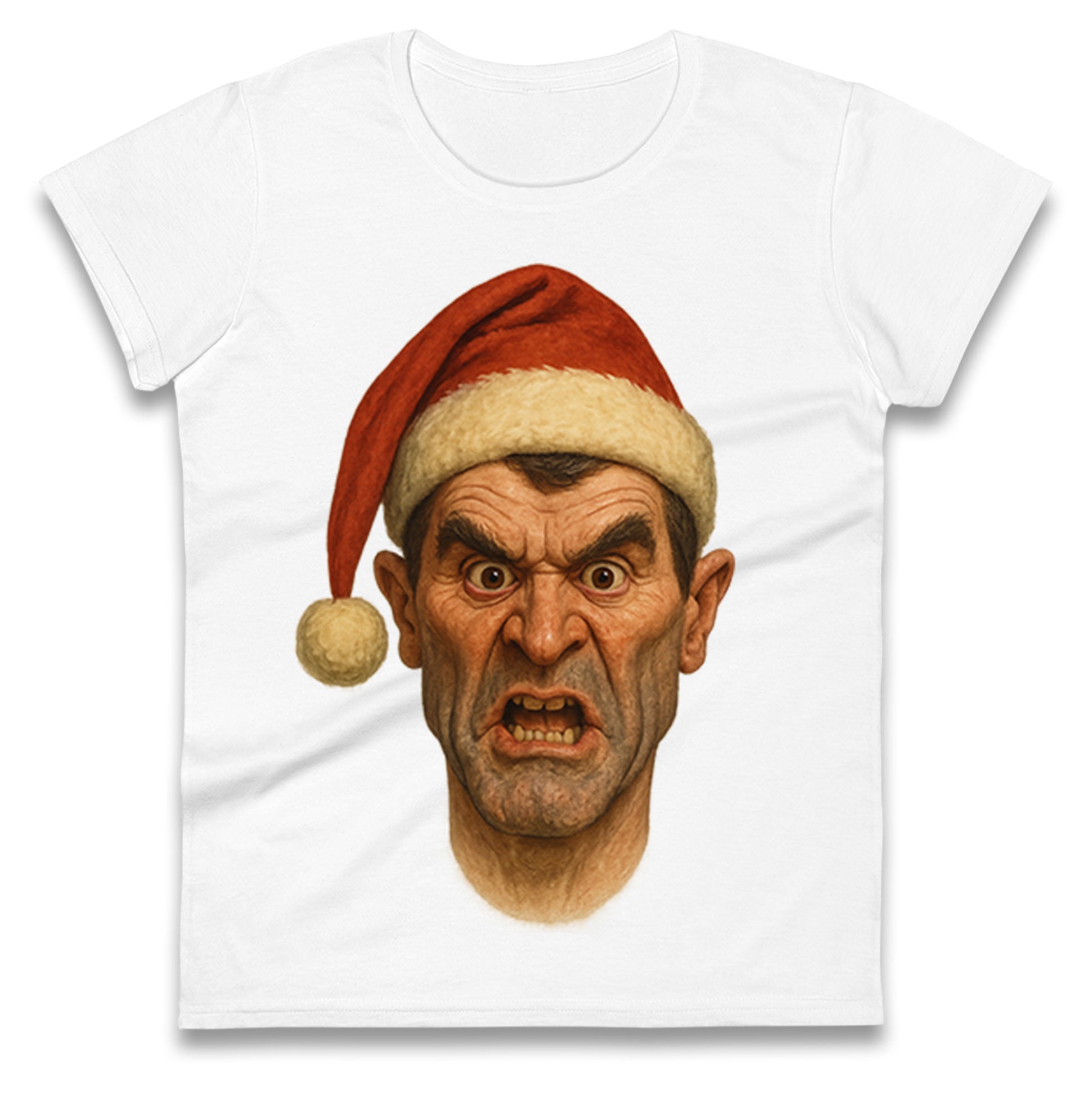 Roy Keane Xmas Ladies T Shirt
