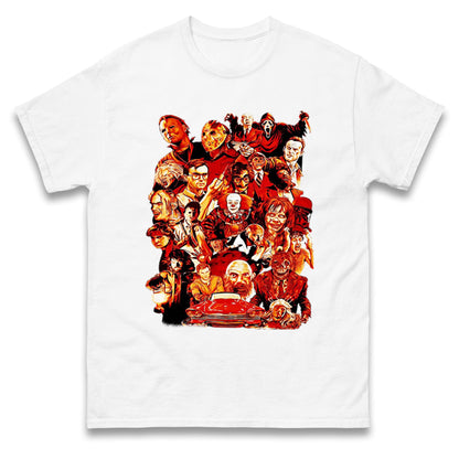 Horror Characters Halloween t shirts
