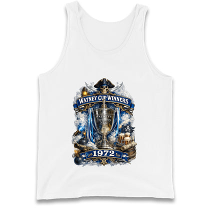 Retro Bristol Rovers Football Tank Top