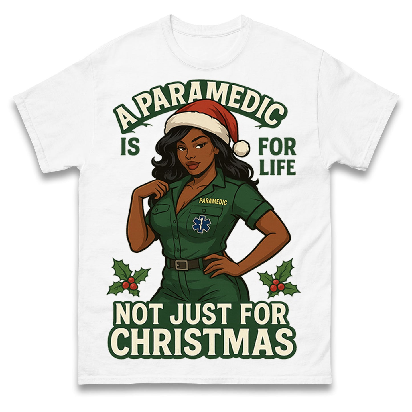 Paramedic Christmas T Shirt