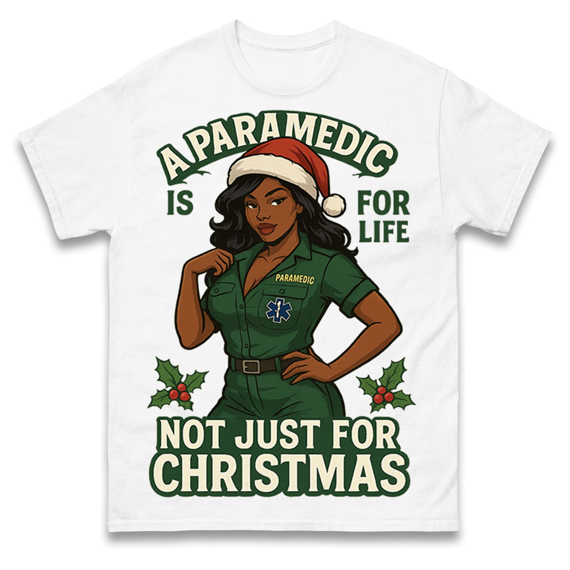 Paramedic Christmas T Shirt