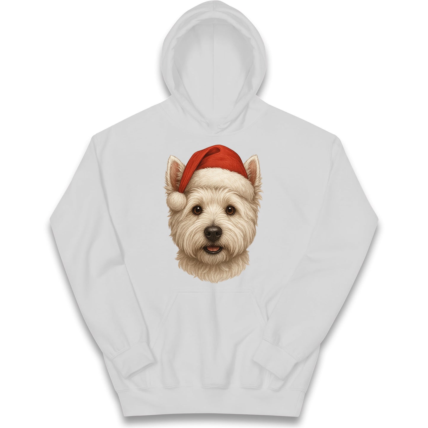 West Highland White Terrier Christmas Kids Hoodie