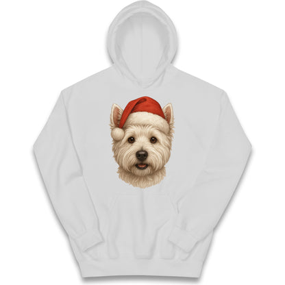 West Highland White Terrier Christmas Kids Hoodie
