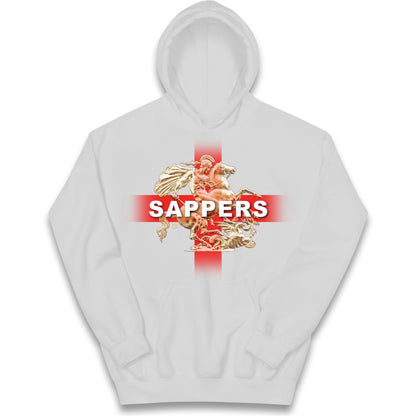 Royal Engineers Sappers England Kids Hoodie