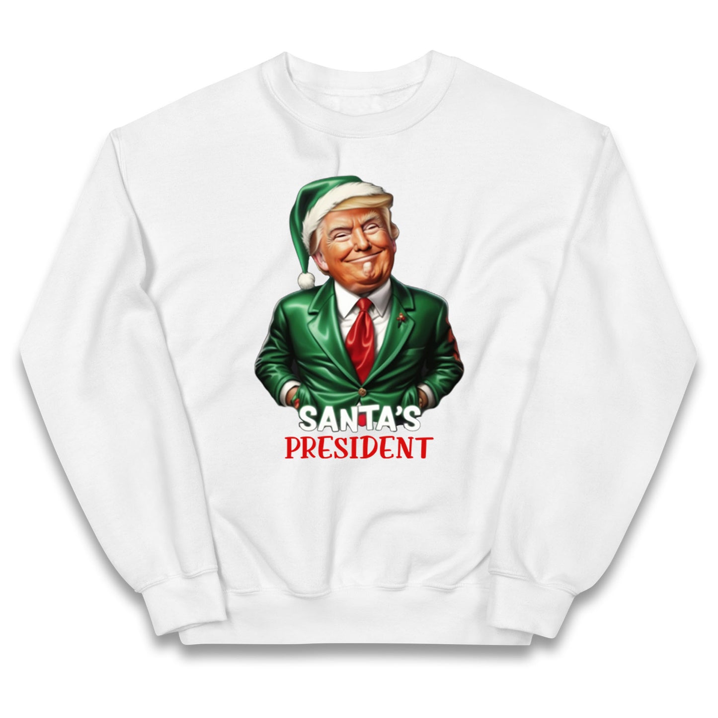 Donald Trump Christmas Kids Jumper