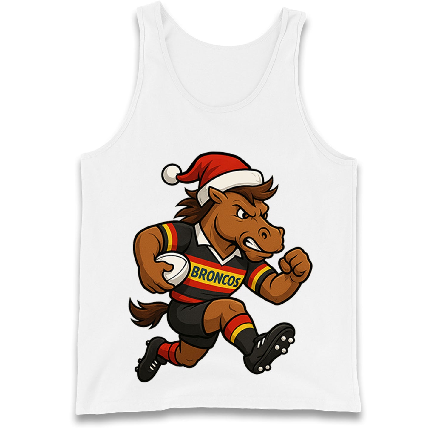 London Broncos Christmas Tank Top