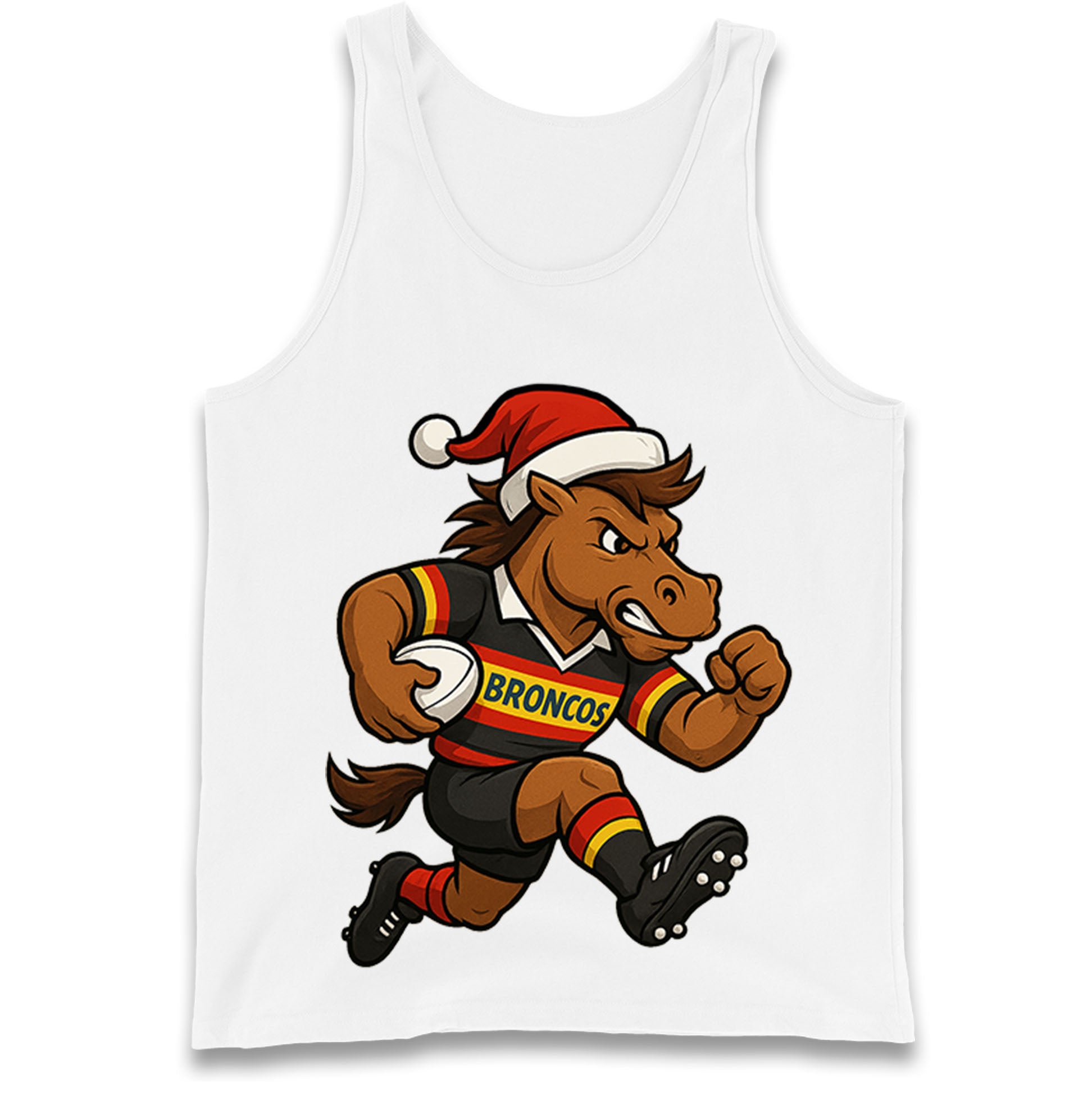 London Broncos Christmas Tank Top